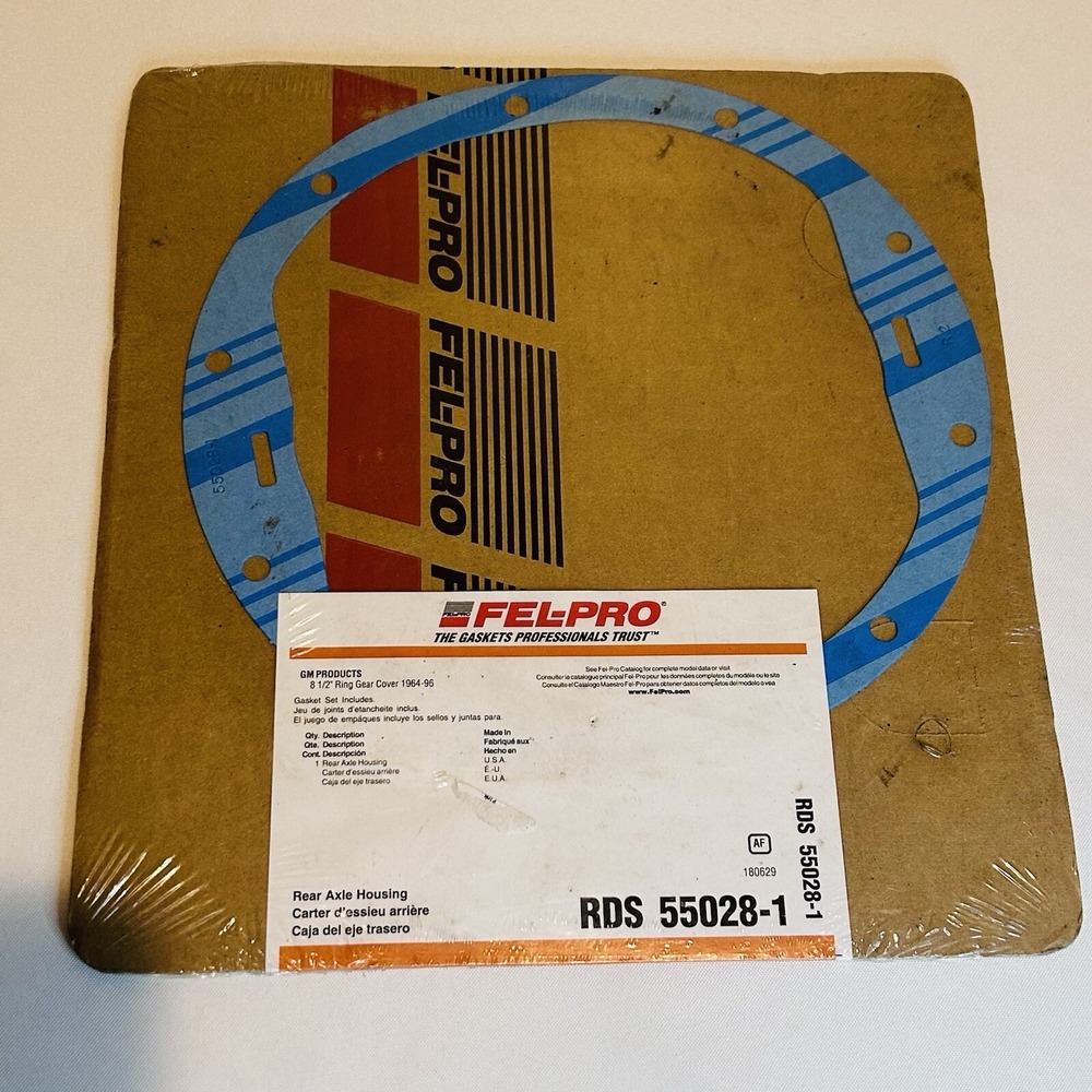 Fel-Pro Rear Axle Housing Gasket GM 8.5in Gear Cover 1964-1996 RDS 55028-1